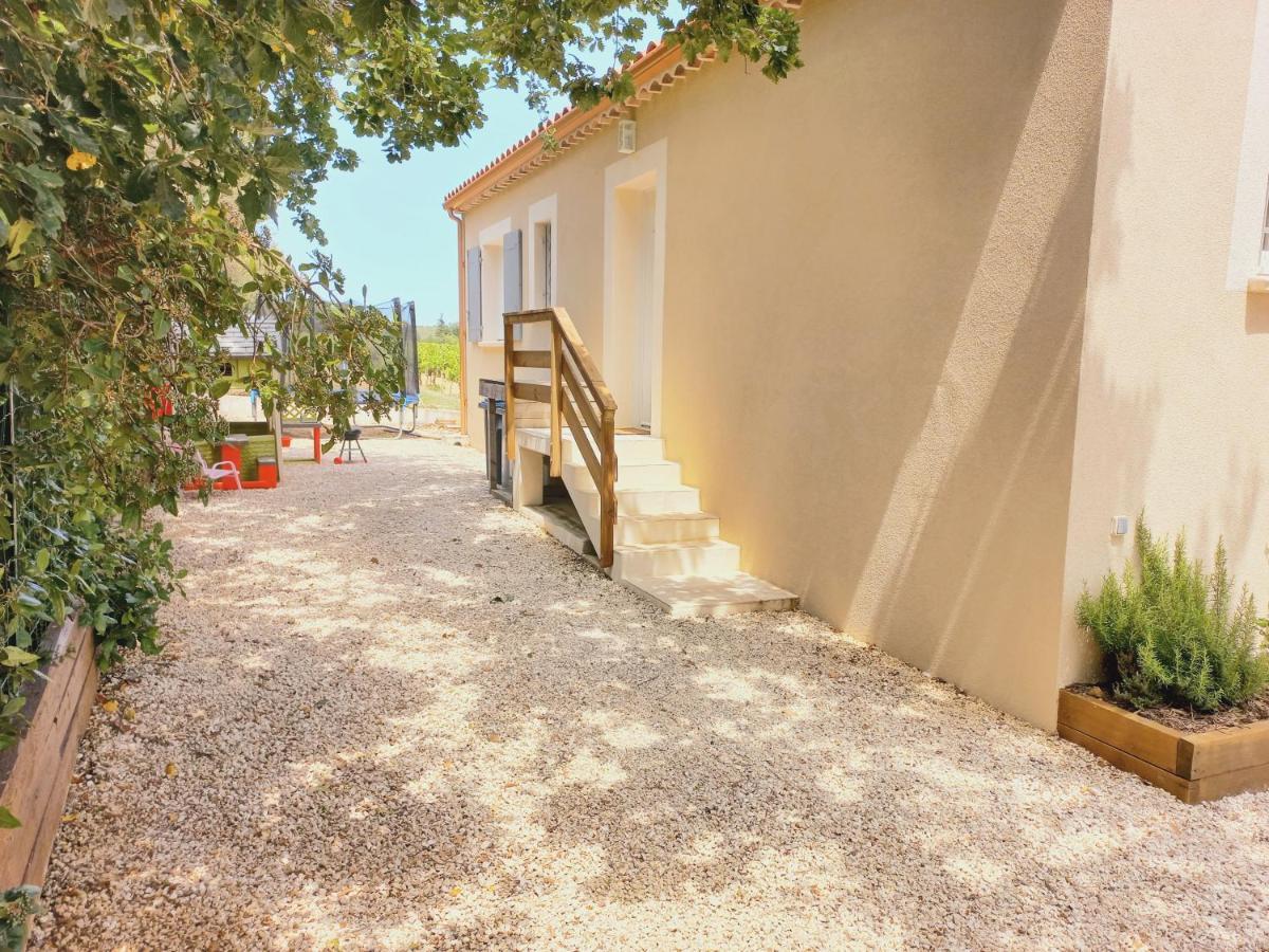 Charmante villa dans un village paisible aux portes d'Uzès et des Cévennes Saint-Hippolyte-de-Caton Extérieur photo