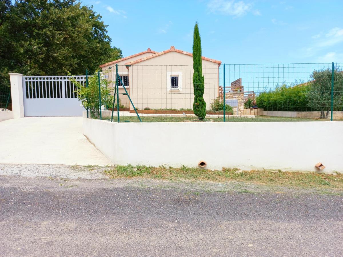 Charmante villa dans un village paisible aux portes d'Uzès et des Cévennes Saint-Hippolyte-de-Caton Extérieur photo