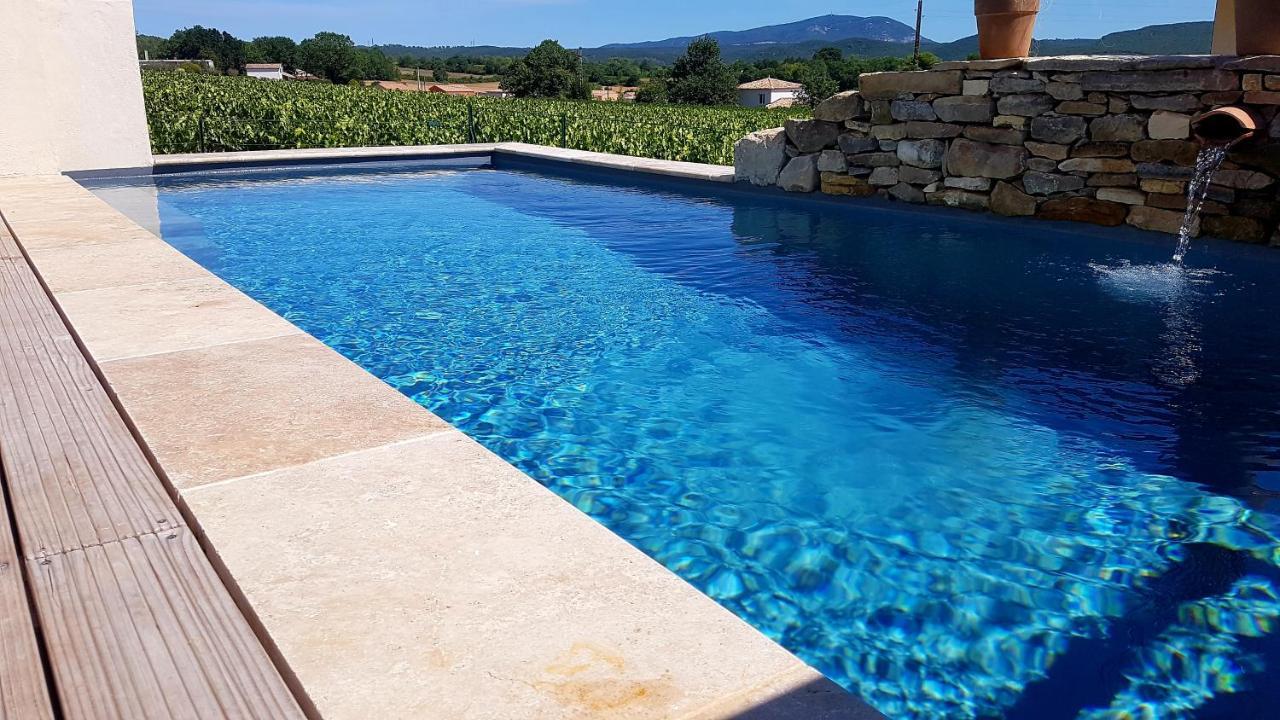 Charmante villa dans un village paisible aux portes d'Uzès et des Cévennes Saint-Hippolyte-de-Caton Extérieur photo